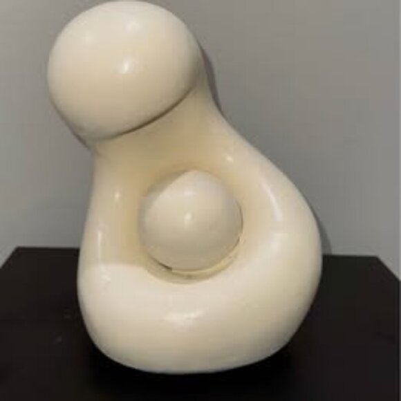 Vintage Alva Hannula Mother & Child Sculpture Museums Replica - Picture 1 of 11